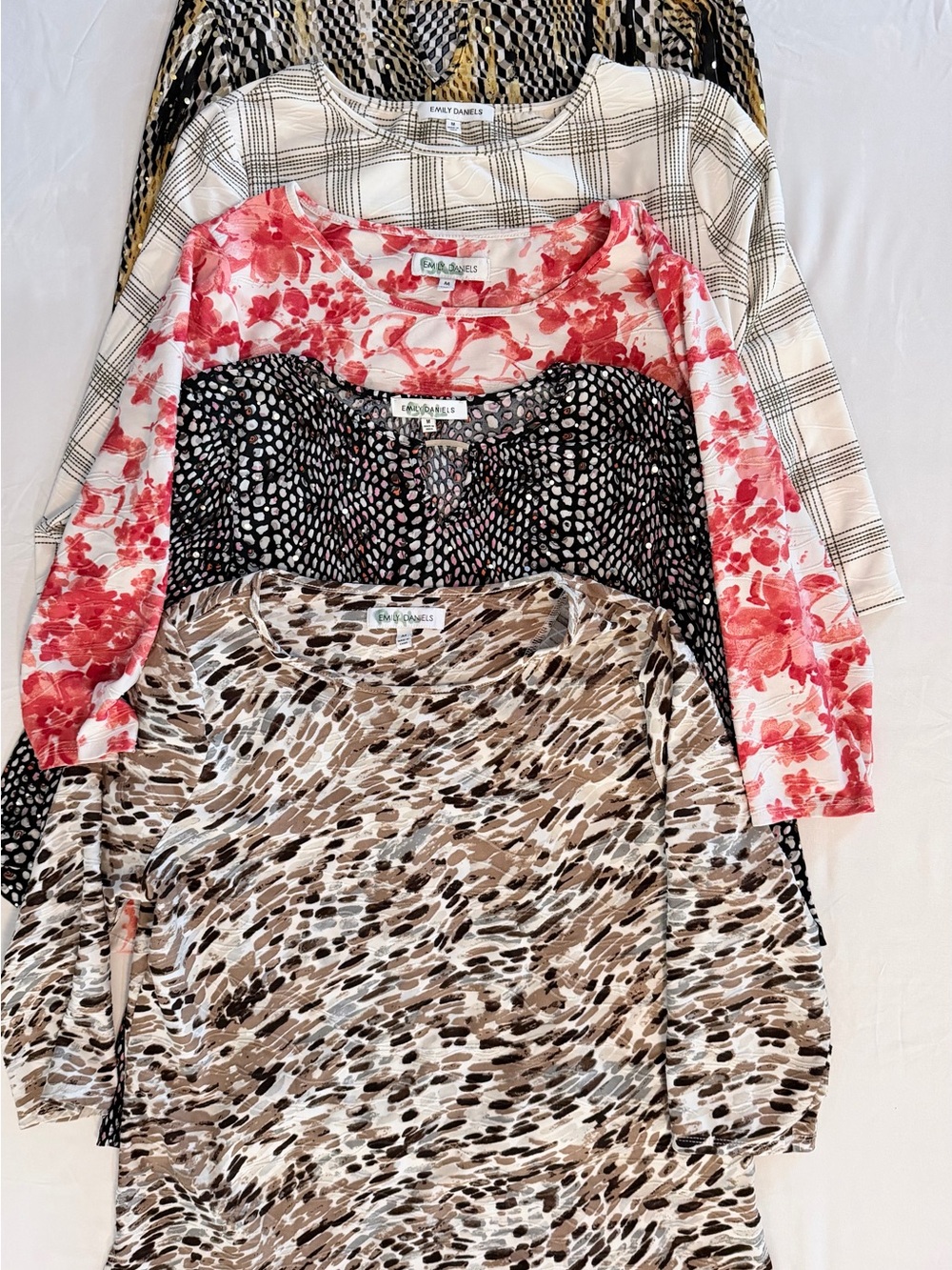 Emily Daniel’s Bundle of 5 Tops size M